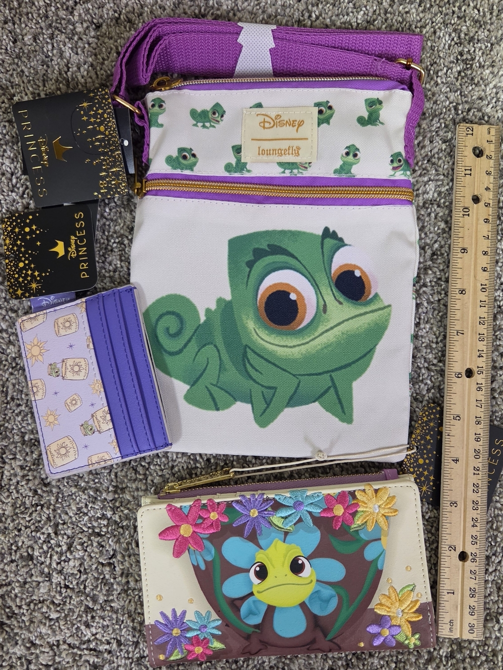 Loungefly Disney Tangled Pascal Wallet, Crossbody & Card Holder